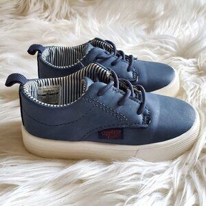 OshKosh B'Gosh Navy Blue Lace Slip On Sneakers SZ 5